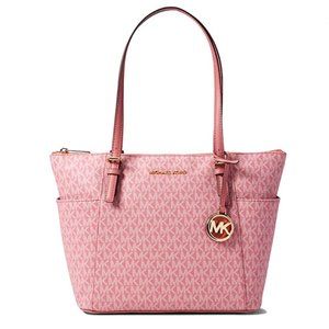Michael Kors Jet Set Item East/West Top Zip Tote Rose One Size